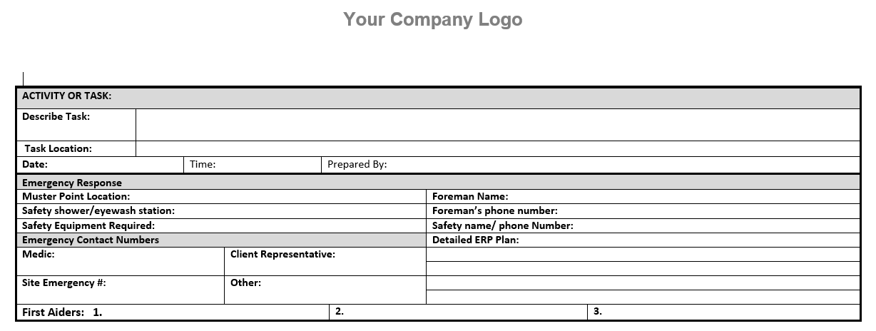 Pad Fabrication Safe Job Procedure
