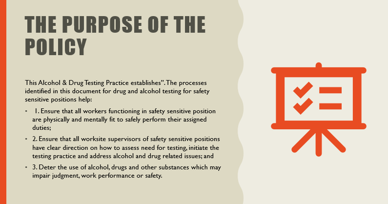 Drug & Alcohol Policy Safety Meeting