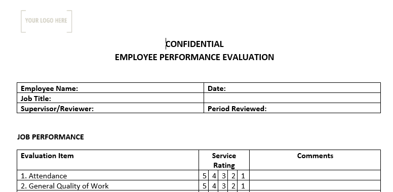 Employee Performance Evaluation