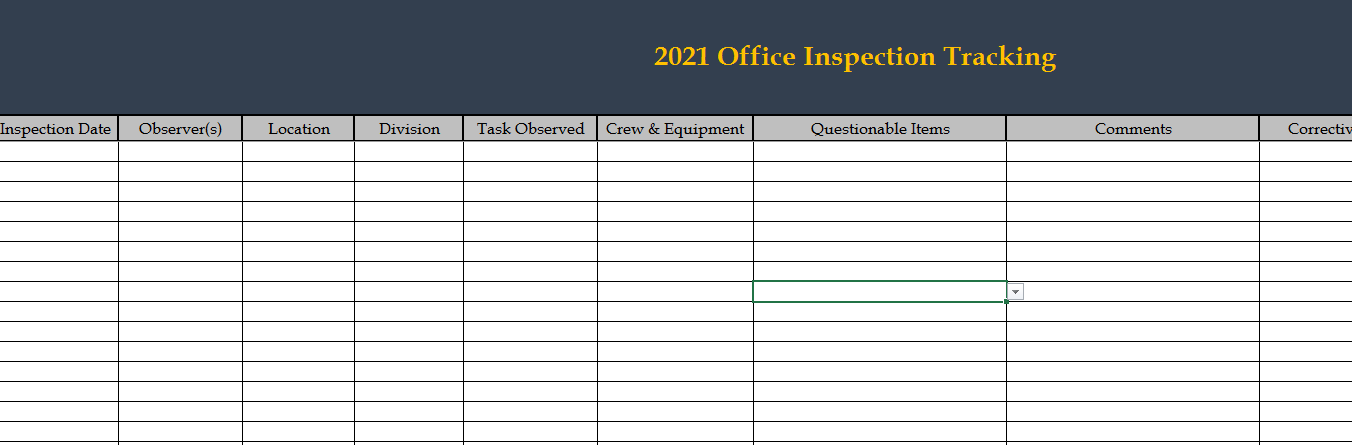 Inspection Package
