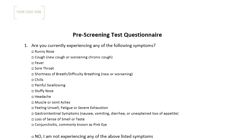 Rapid Asymptomatic COVID-19 Screening Program