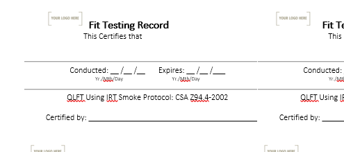 Respiratory Protection Policy
