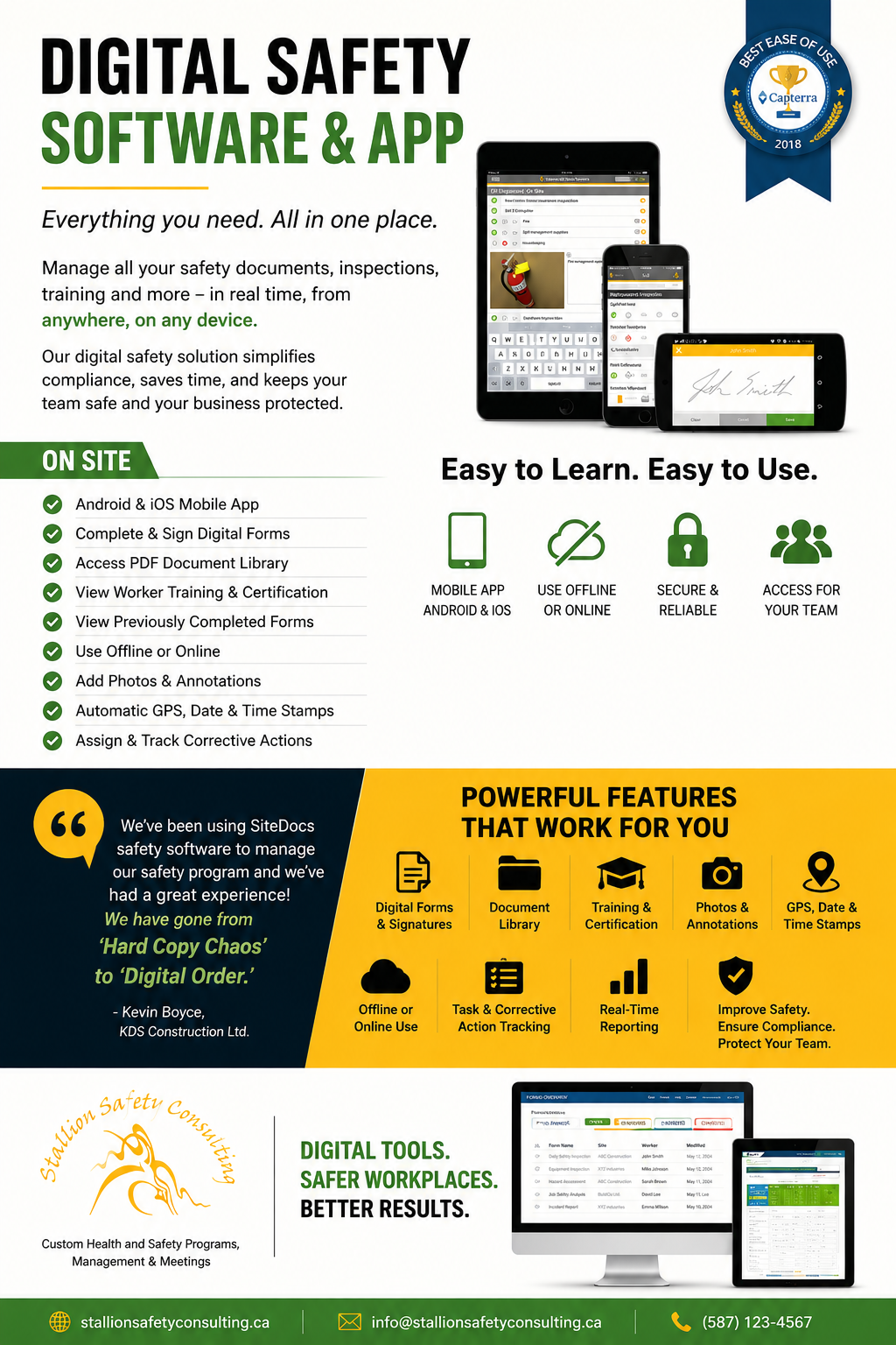 Digital Safety - Simplify your business, life and time with Site Docs