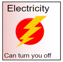 Electricity - Hard Hat Sticker