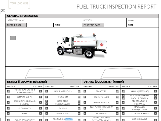 Fuel Truck Inspection