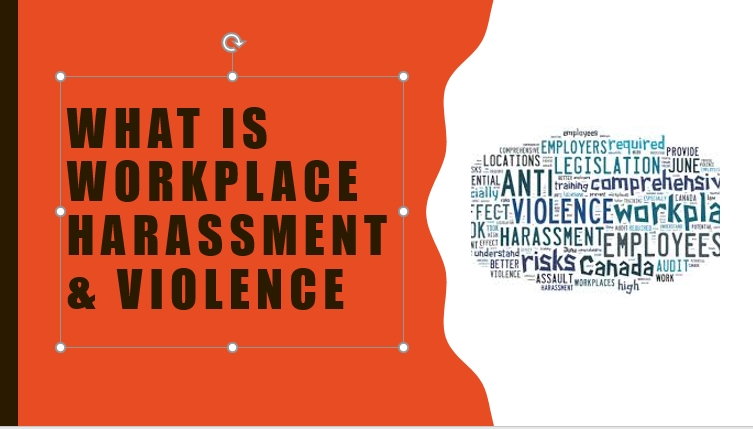 Workplace Violence & Harassment Safety Meeting